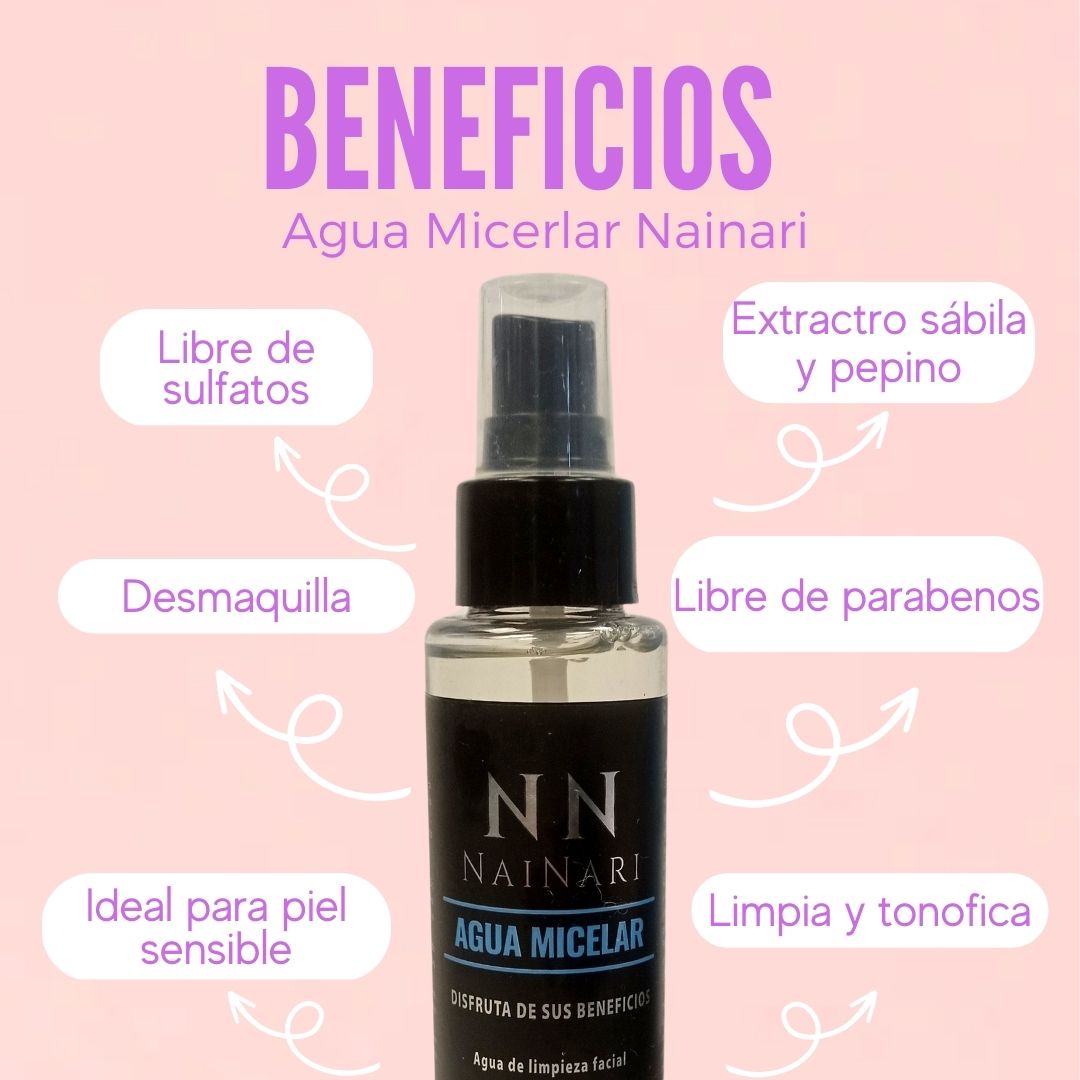 limpiador facial nainari