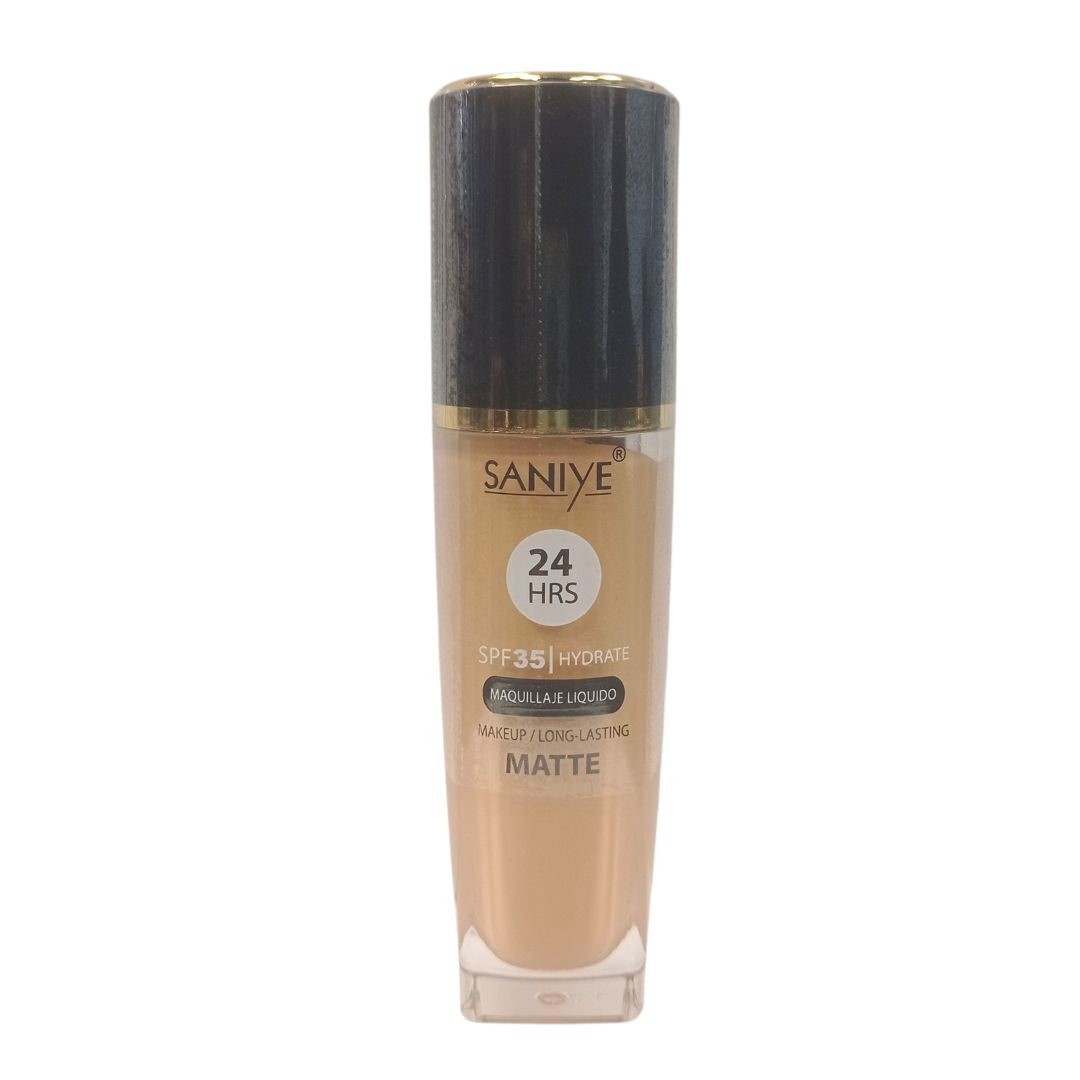 maquillaje liquido beige saniye