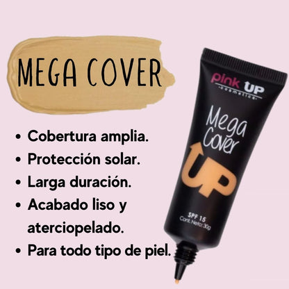 bases de maquillaje mega cover