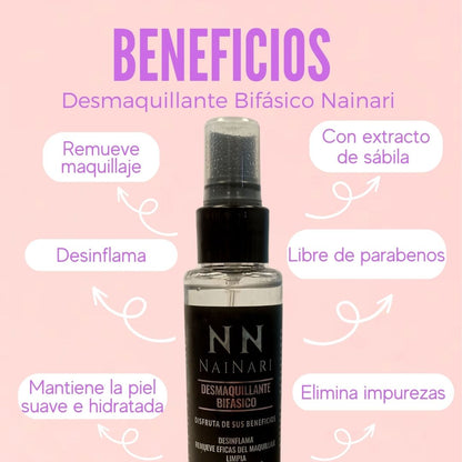 limpiador facial nainari